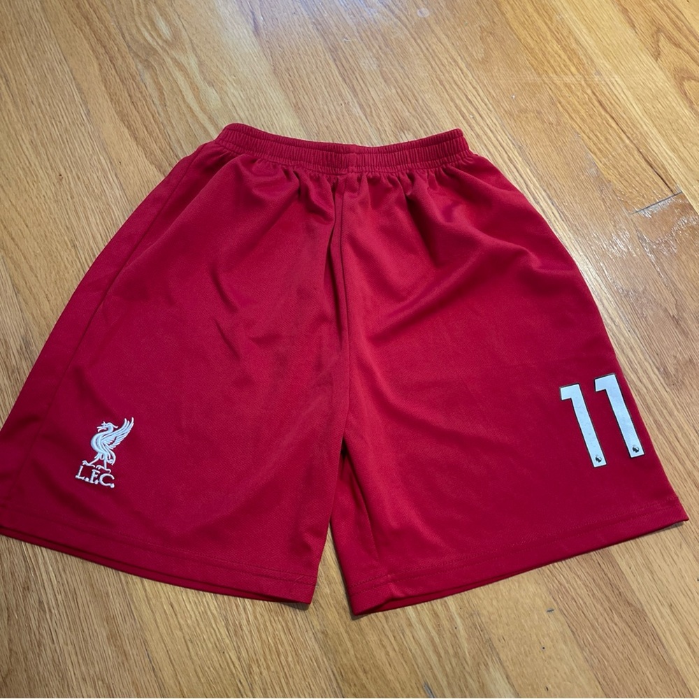 LFC Athletic Boys Shorts in Bold Red